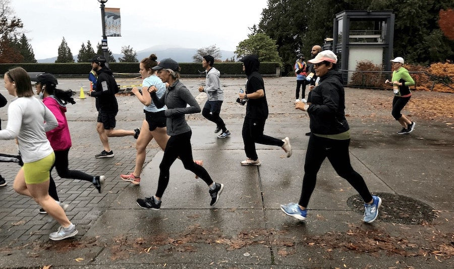 striderz runners racing in vancouver
